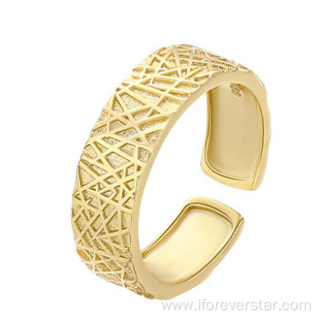 New Ins Style 18K Gold Plated Fashion Rings